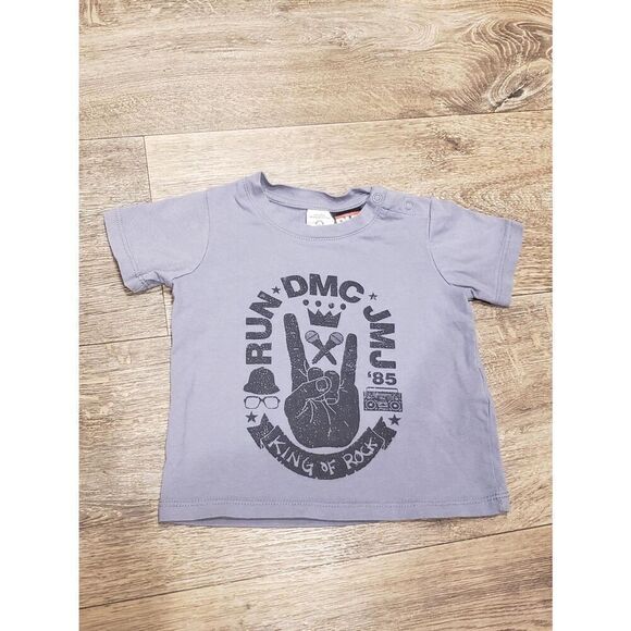 Run DMC Authentic Baby Tee Size 6-12 Months EUC - Picture 1 of 6